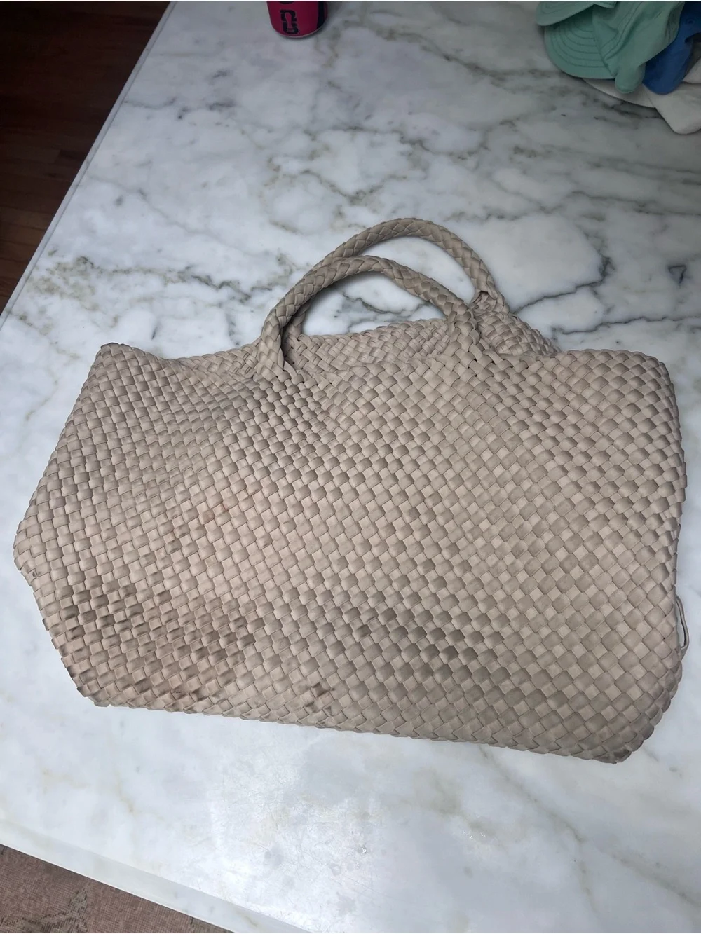 Naghedi Ecru St Barths Large Tote - Picture 6 of 10